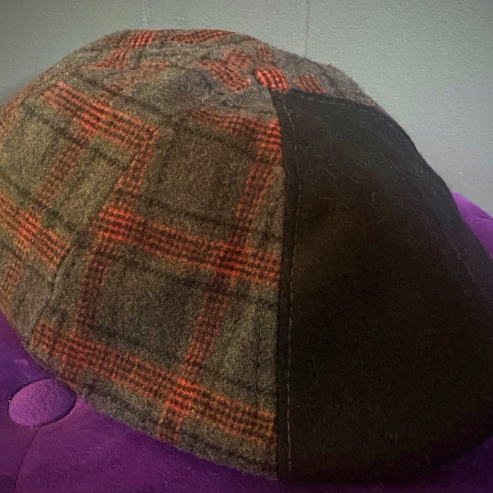 Plaid Wool Men's “Boston Scally” Halloween Cap